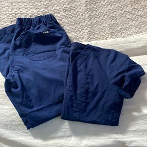 Navy Grey’s Anatomy Scrubs (bottoms are petite)